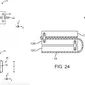 Paten iPhone layar lipat. (Doc: USPTO/ Apple)