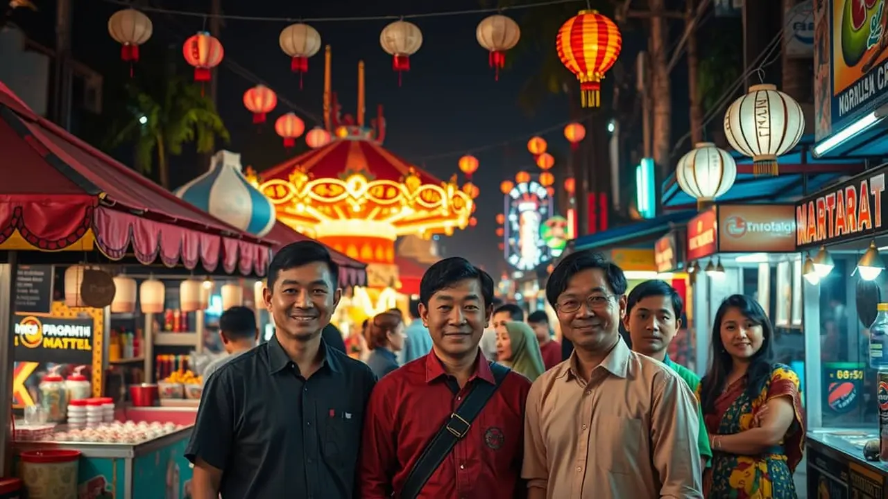 trik permainan pasar malam
