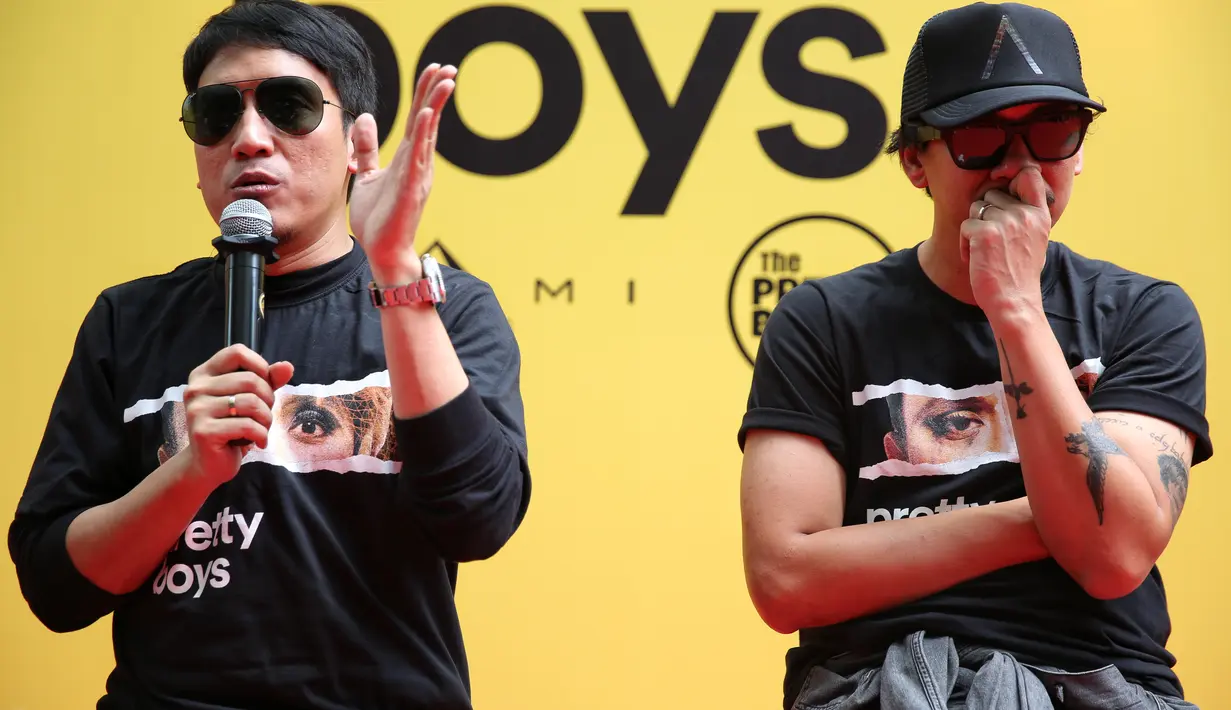 Desta dan Vincent (Adrian Putra/Fimela.com)