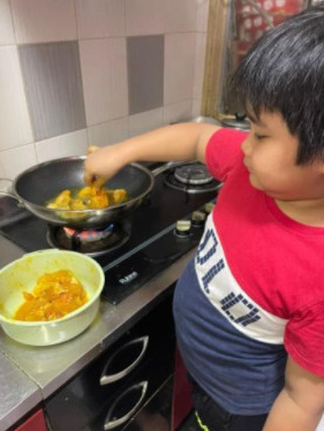 Anak sulung Siti Fauziah Pandai memasak di umur 11 tahun