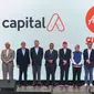 Capital A Berhad dan AirAsia Group Sdn Bhd menandatangani perjanjian jual beli bersyarat dan perjanjian pembelian untuk divestasi strategis Capital A, serta akuisisi strategis Grup AirAsia atas bisnis penerbangannya. (Photo dok. Capital A)