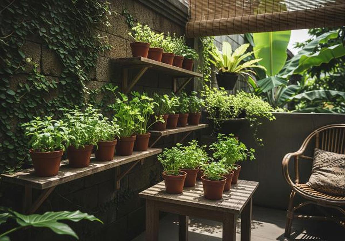 7 Inspirasi Kebun Sayur Mini untuk Teras Kecil yang Teduh, Hemat Ruang dan Mudah Dirawat