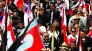 Rancangan aturan ini dinilai berpotensi mengancam hak-hak Suku Maori di Selandia Baru. (Sanka Vidanagama/AFP)