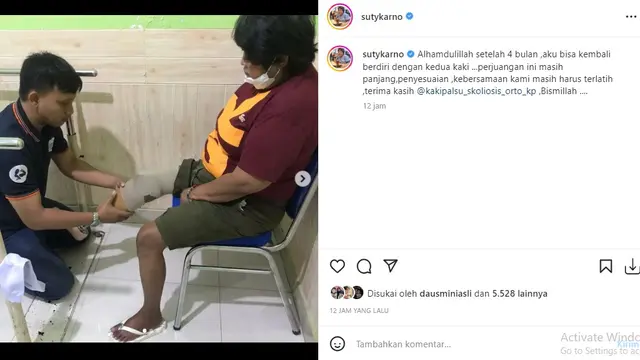 Suti Karno (Foto: Instagram/@sutykarno)