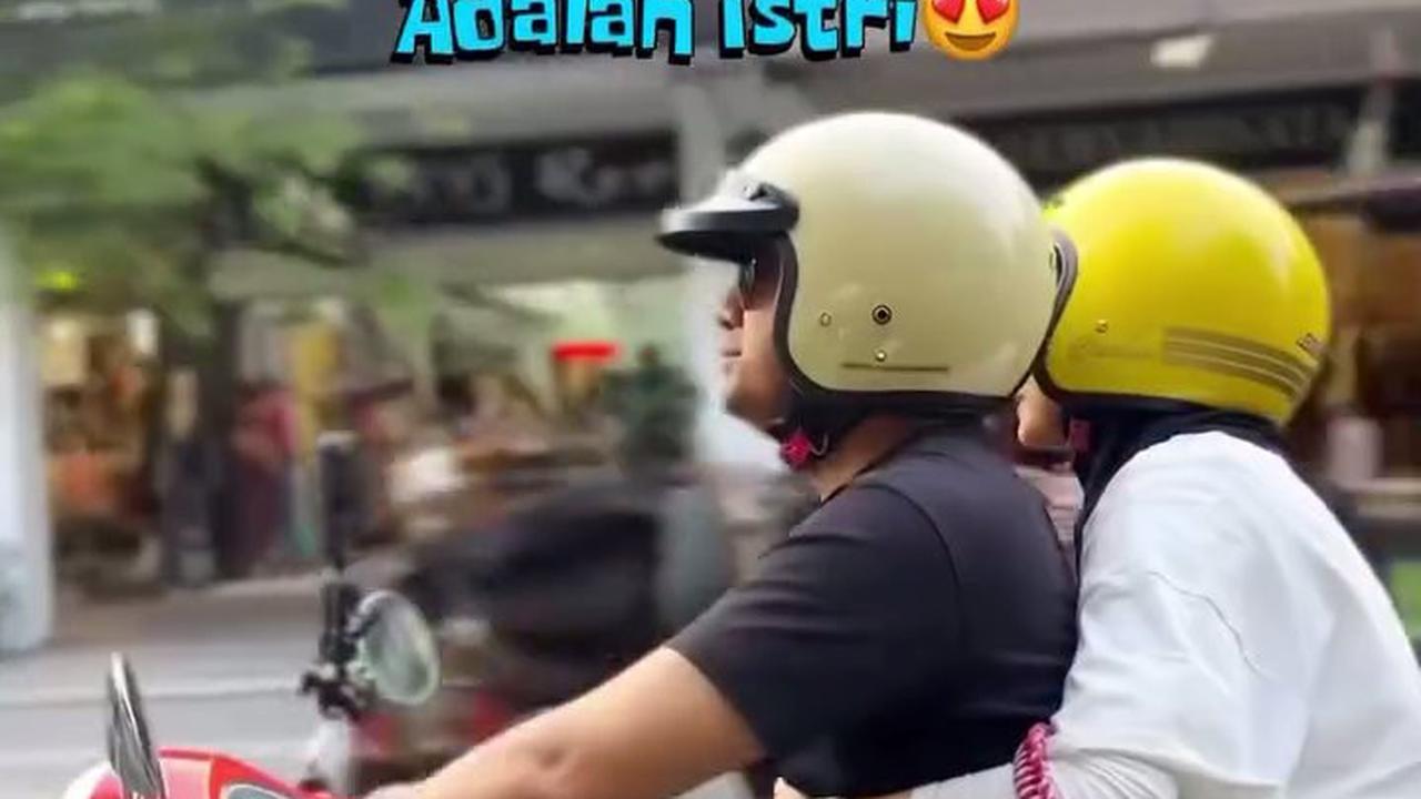 Momen Hengky Kurniawan Motoran Boncengan Bareng Sonya Fatmala, Akui Kini di Fase Teman Satu-satunya Adalah Istri