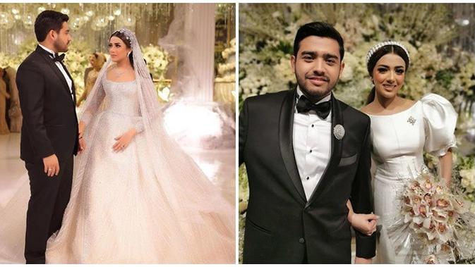 Potret Pernikahan Cucu Elvy Sukaesih, Mewah Dengan Konsep Princess Disney (sumber:Instagram/fitriaelvys)
