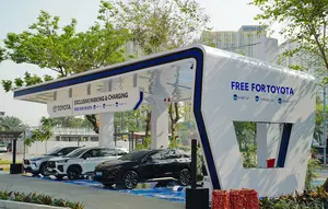 Perkuat Ekosistem EV, Toyota Tambah Tempat Isi Baterai di Bekasi
