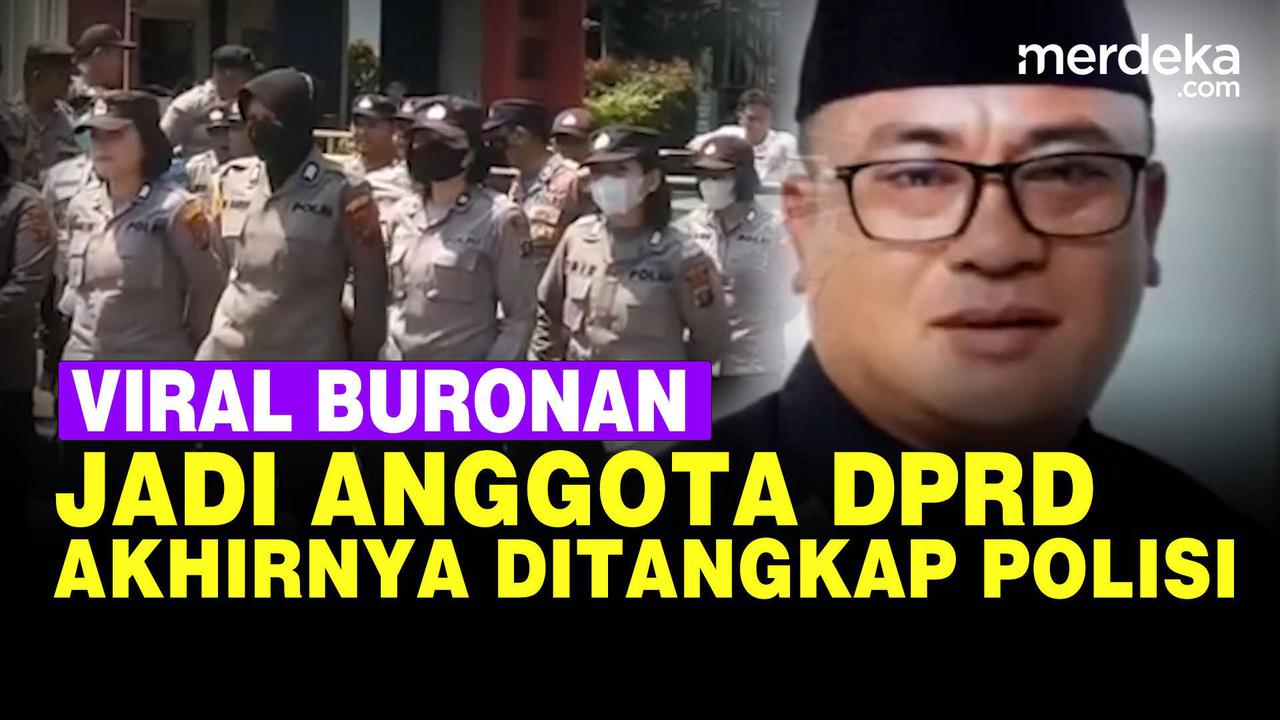 VIDEO: Viral Politisi PKB Buronan Narkoba Dilantik jadi DPRD Kini Ditangkap Polisi