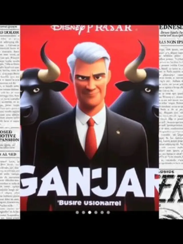 6 Potret Capres Cawapres 2024 Ala Disney Pixar
