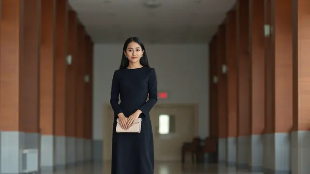 Dress Panjang Hitam