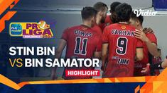 Berita Video, Highlights Pertandingan PLN Mobile Proliga 2023 antara Jakarta STIN BIN Vs Surabaya BIN Samator pada Minggu (22/1/2023)