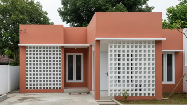 Warna Cat Luar Rumah yang Cocok Dipadukan Roster Putih/Gemini AI