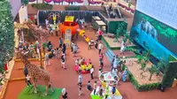 Sun Plaza Medan yang menawarkan wahana edukasi Jungle Zoo bagi masyarakat yang ingin menikmati liburan Lebaran 2024