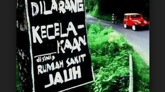 6 Tulisan Dilarang Kecelakaan Ini Nyeleneh Sekaligus Kocak