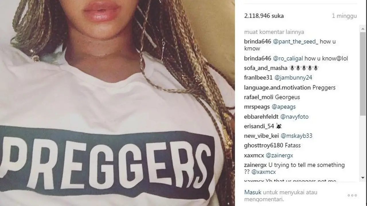 Beyonce Knowles (Foto: Instagram/beyonce)