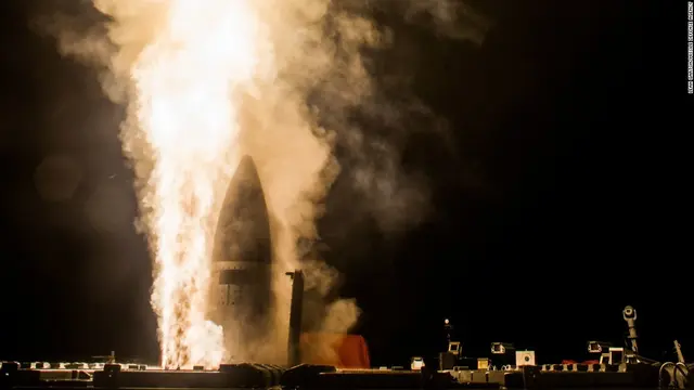 Gambar di atas menunjukkan uji coba AMDS pada Februari 2017. Tes kala itu menuai keberhasilan (US Missile Defense Agency/Kementerian Pertahanan AS)