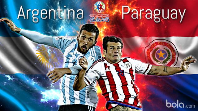 Piala Amerika : Argentina vs Paraguay