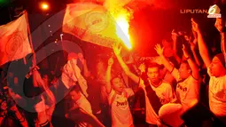Euforia Trofi Liga Champions di Jakarta