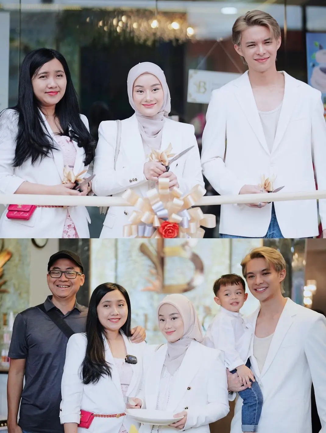 6 Potret Terbaru Rey Mbayang Bikin Pangling dengan Rambut Pirang ...