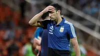 Pelatih Timnas Argentina, Lionel Scaloni (Foto: AP)