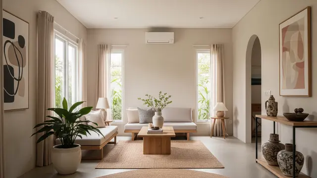 Inspirasi Cat Rumah Sederhana yang Bikin Suasana Lebih Tenang (AI Generated)