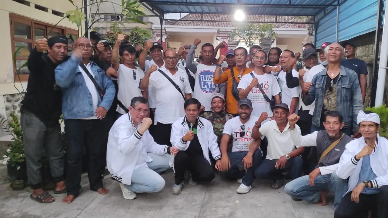 TIM 8 Relawan Jokowi Bergerak Bersama Prabowo (TIM 8-RJBBP) bertolak ke Pulau Dewata, Bali untuk berdiskusi langsung dengan masyarakat setempat (Istimewa)