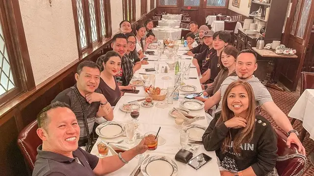 Liburan Ashanty dan keluarga di New York City. (Foto: Instagram/ashanty_ash)