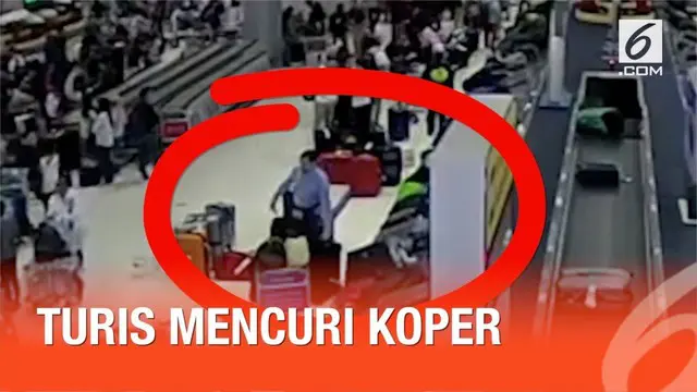 Aksi pencurian koper di Bandara Suvarnabhumi, Bangkok terungkap. Seorang turis Jerman ditangkap sebulan setelah ia beraksi.