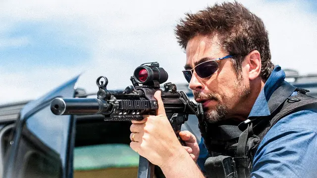 Adegan film Sicario yang tayang di Bioskop Trans TV (Foto: Lionsgate via imdb.com)