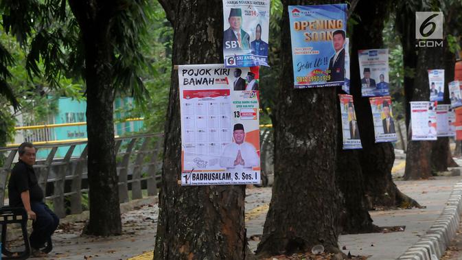 Bawaslu Karawang Sebut Banyak Peraga Kampanye Terpasang di  