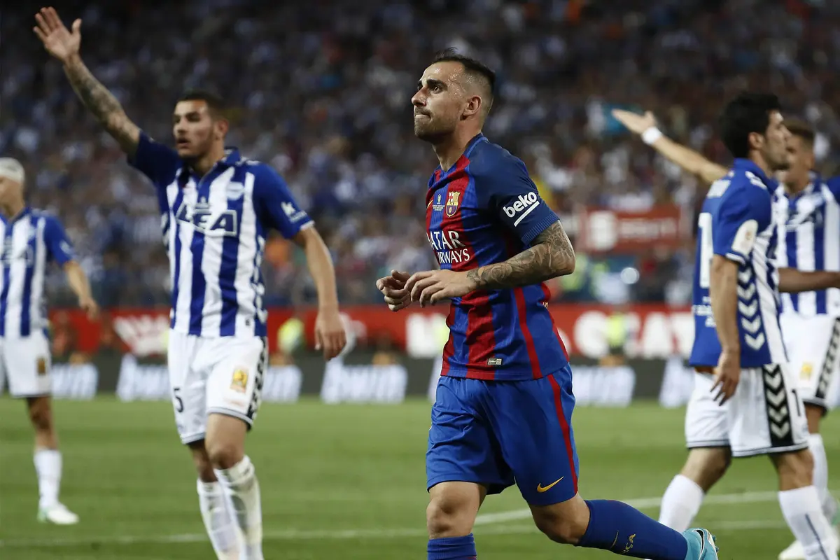 FOTO: Barcelona Akhiri Musim 2016/2017 dengan Juara Copa Del Rey