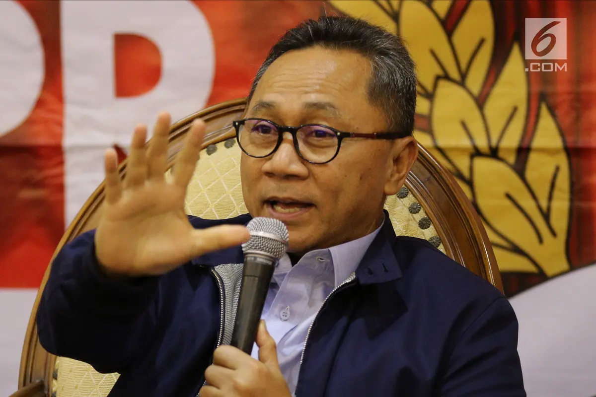 Ketua MPR Zulkifli Hasan atau Zulhas