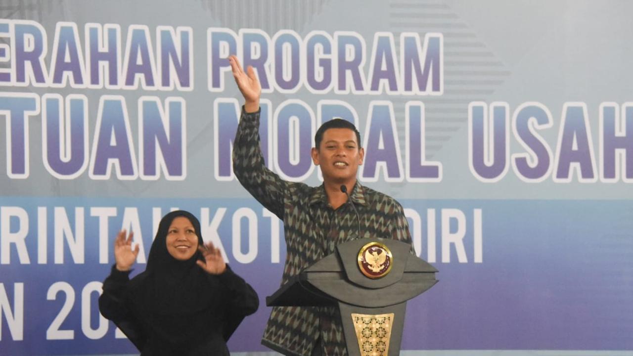 Dorong Edukasi Usaha Mandiri di Masyarakat, Wali Kota Kediri Jadikan Penerima Modal Usaha sebagai Duta UMKM