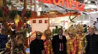 Booth Kapal Phinisi Kemenpar yang megah di ajang Malaysia International Dive Expo (MIDE) 2017 mendapat apresiasi berbagai pihak.
