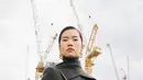 Tas ini terbuat dari kulit sapi berkualitas tinggi yang diperoleh melalui proses tanning mineral, memberikan tekstur yang lembut dan halus.  [Dok/Time International].