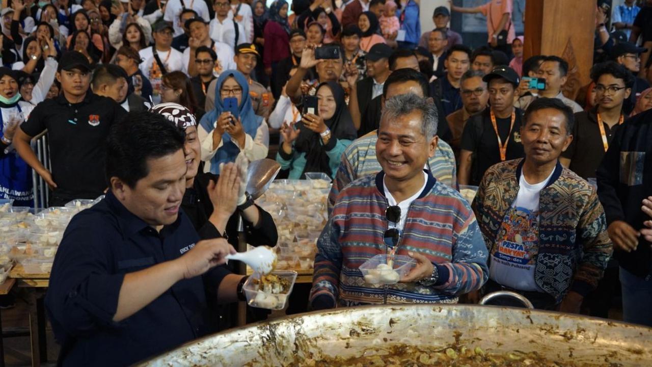 Turut Dihadiri oleh Menteri BUMN RI Erick Thohir
