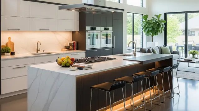 Desain Dapur Modern dengan Exhaust Fan