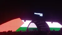 Hindia Kibarkan Bendera Palestina di Synchronize Fest 2025, Ribuan Penonton Bergemuruh
