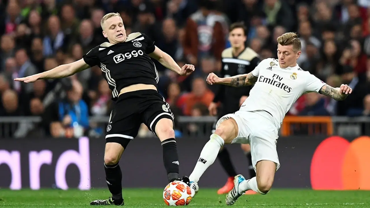 Gelandang Real Madrid, Toni Kroos.