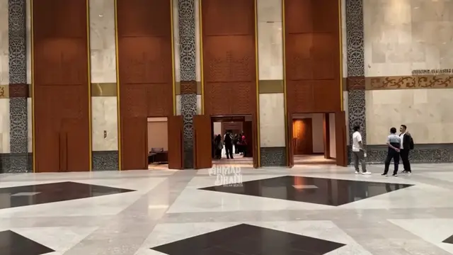 Potret Ruang Gedung yang Akan Dipakai Resepsi Pernikahan Al Ghazali dan Alyssa Daguise (Foto: YouTube AHMAD DHANI DALAM BERITA)