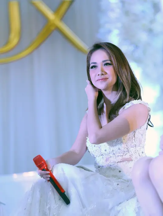 Bunga Citra Lestari bicara soal duetnya dengan Joe Tasim (Foto: Galih W Satria/Bintang.com)