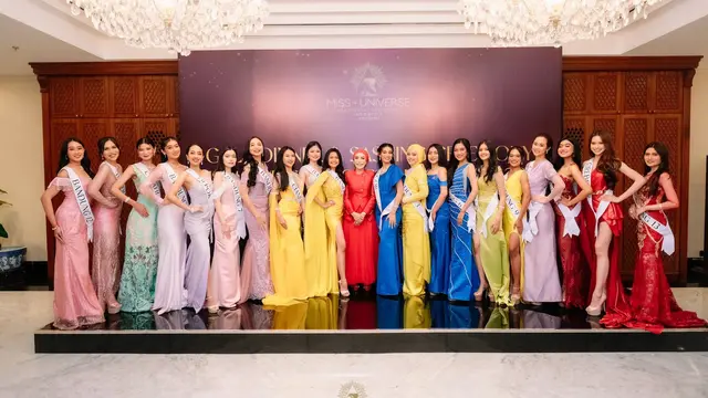 Rizky Ananda Musa dalam program bootcamp Miss Universe Indonesia Jawa Barat yang digelar di Bandung, Juni 2023. (Foto: Dok. Koleksi Pribadi Rizky Ananda Musa)