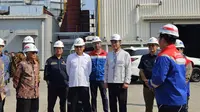 Kunjungan Menteri ESDM dan Kepala SKK Migas ke KIT Batang pada Jumat, (26/7/2024).PT PGN Tbk menyalurkan perdana gas bumi (gas in) ke PT KCC Glass Indonesia selaku,  produsen kaca lembaran yang berada di Kawasa Industri Terpadu Batang (KITB).