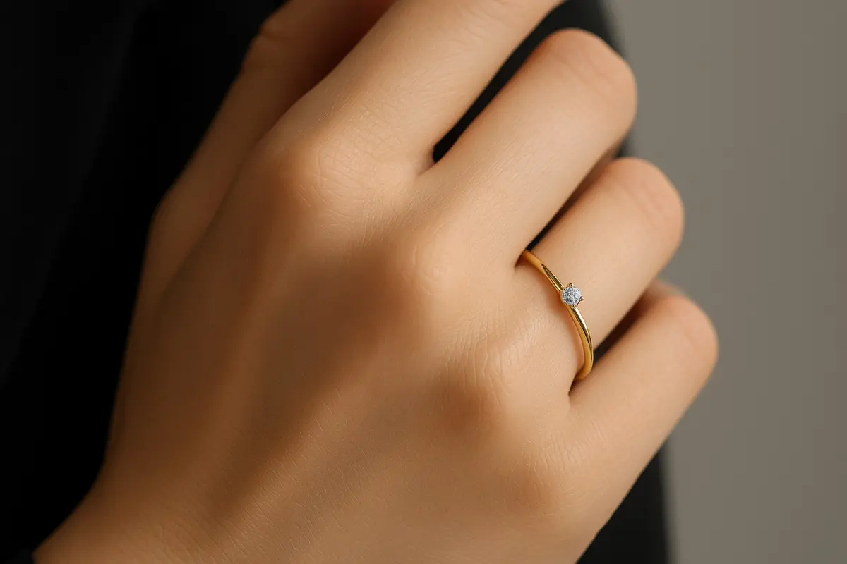 16 Model Cincin Emas Simple Tapi Mewah di 2025, Elegan Tanpa Terlihat Berlebihan
