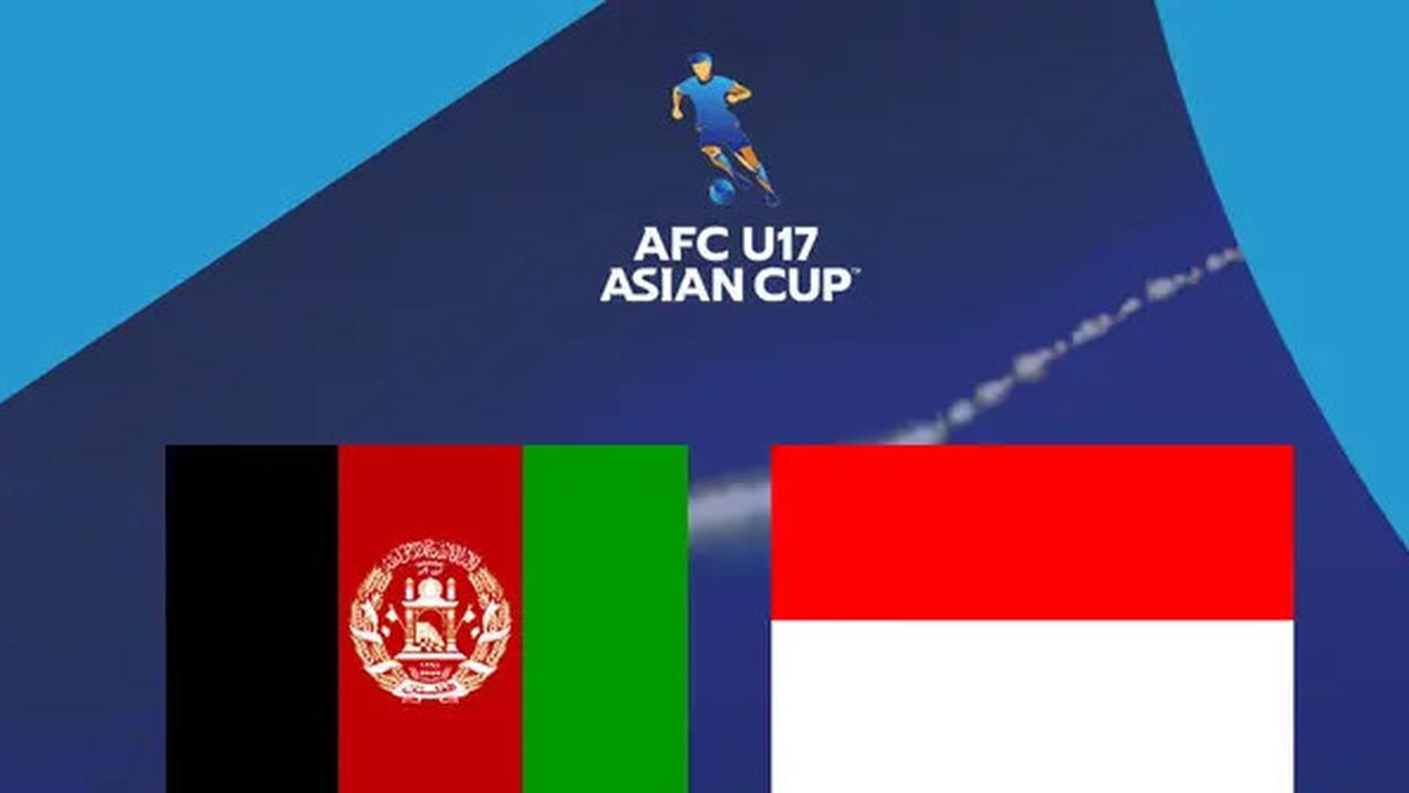 Live Streaming Indonesia U-17 vs Afghanistan U-17