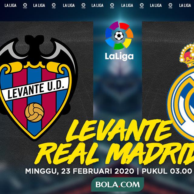 Prediksi Levante Vs Real Madrid Pembuktian Sang Pemimpin Klasemen Bola Liputan6 Com