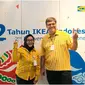 Mark Magee selaku General Manager IKEA Indonesia bersama Eliza Fazia sebagai Manager Marketing IKEA Indonesia.