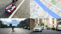 Seniman Ubah Jalan Raya yang Lancar Jadi Macet di Google Maps. Dok: YouTube