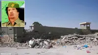Bekas Tempat Ngumpet Khadafi `Disulap` Jadi Taman Hiburan