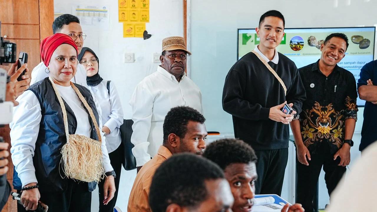 Kaesang di Mepa Boarding School: Kalau Ada Minta Sesuatu, Silakan Disampaikan
